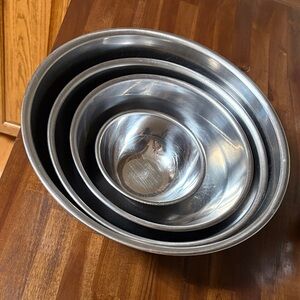 Premium Stainless Steel Mixing Bowl Set